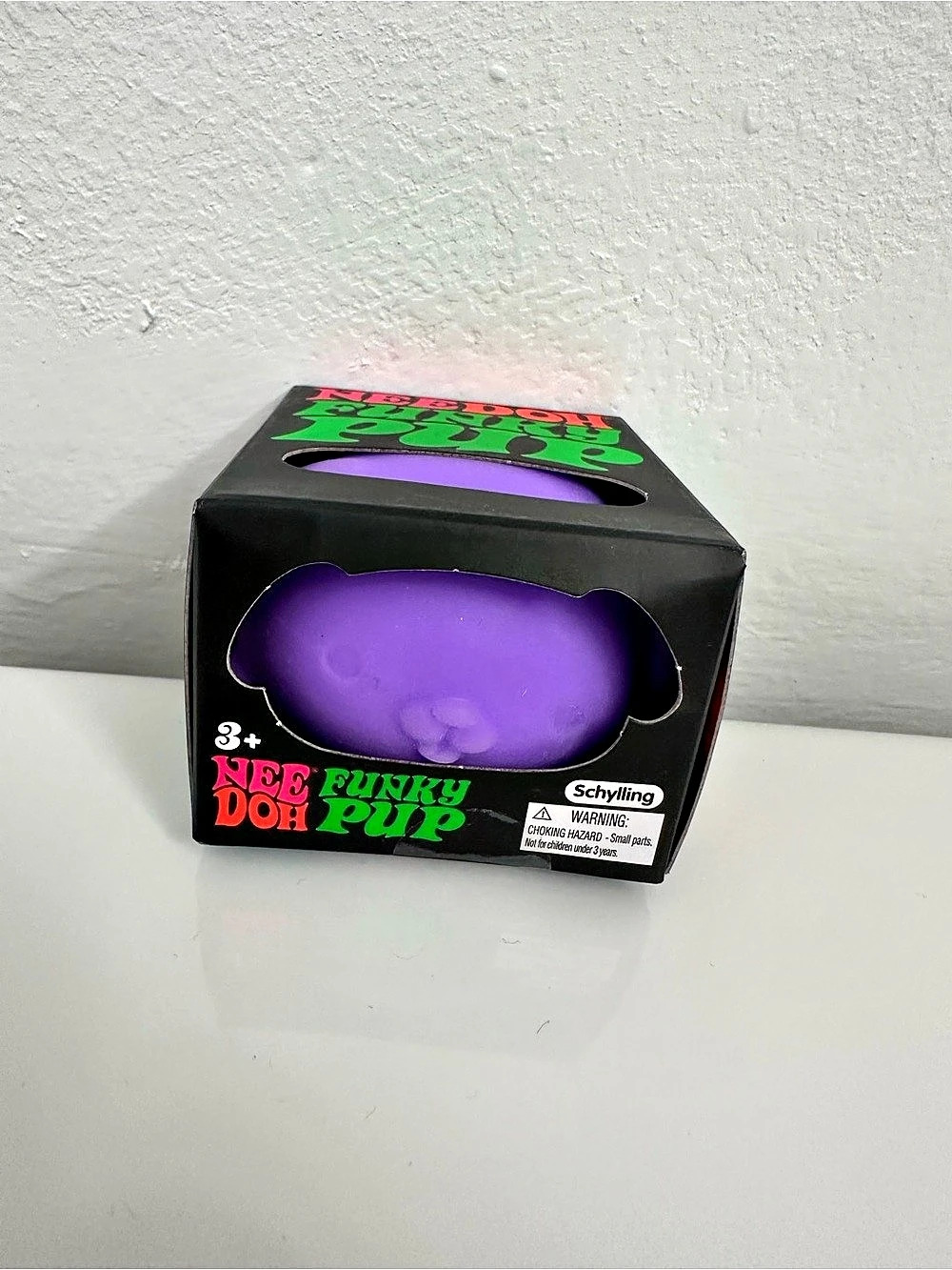 Schylling NeeDoh Funky Pup Purple Sensory Toy NWT